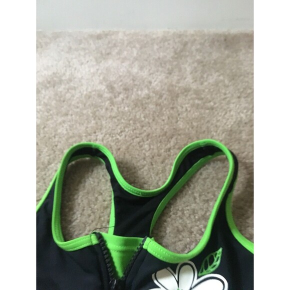 ZeroXPosur Girls Floral Print Swimsuit Floral Printed Sides Size 12 - Picture 5 of 10